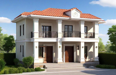 Villa European Minimalist Style
