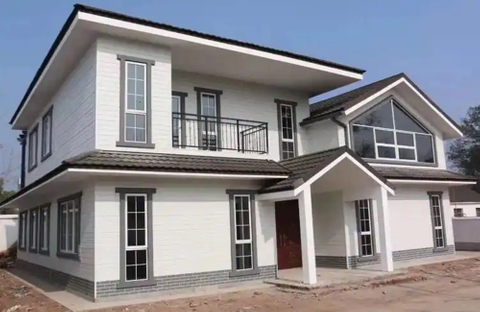 Two-Story Light Steel Villa