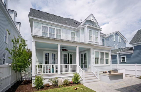 Two-Story Light Steel Villa